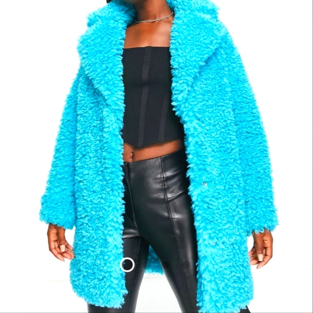 Turquoise coat